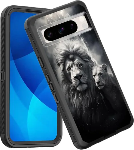 Vista 24 de Funda para Pixel 7a, a prueba de golpes, 3 capas, protección de cuerpo completo, resistente, de alto impacto, para Google Pixel 7a de 6.1 pulgadas