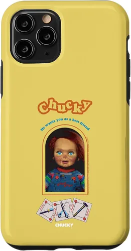 Vista 29 de Chucky Caja de estilo vintage para iPhone 17