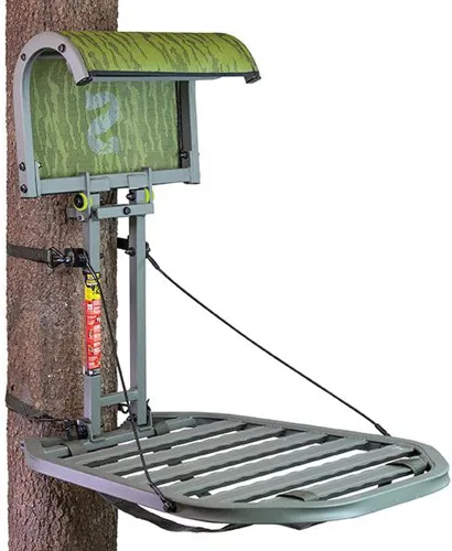 Vista 2 de Summit Treestands Árbol de doble eje para colgar, camuflaje