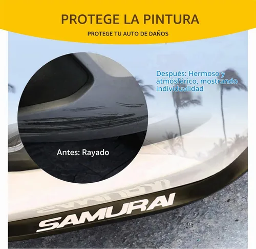 Vista 6 de UGSHY 1 PC 2,5 m/8,2 pies Tira de Goma Anticolisión para Coche, Labio Frontal Universal para Coche, Labio de Parachoques Delantero, Labio