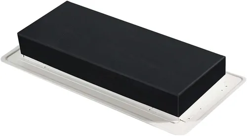 Vista 7 de Buzzlett Paquete de 4 cubiertas de ventilación de goma con sello de flujo de aire completo para rejillas de ventilación de piso, pared y techo
