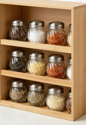 Vista 4 de TOPKITCHEN - Coctelera de queso con remolino de vidrio de 6 onzas, pimentero rojo triturado con tapa ranurada de acero inoxidable