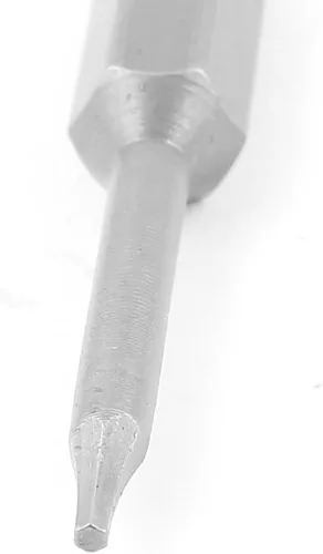 Vista 2 de uxcell 1/4 pulgada vástago hexagonal 0.050 in cabeza hexagonal destornillador magnético puntas 5pcs