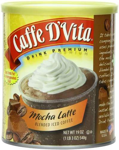 Vista 23 de Caffe D'Vita Batido de crema de frutas de té verde, latas de 19 onzas (paquete de 6)