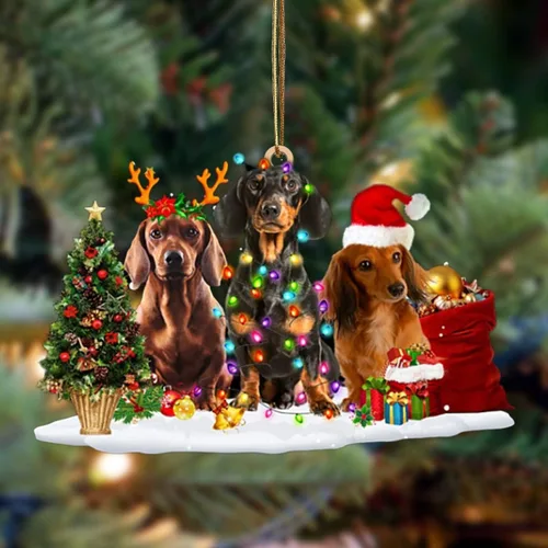 Vista 114 de Nazenti Adorno de Navidad personalizado con amigos Affenpinscher – Adorno de perro personalizado para amantes de las mascotas, acrílico plano