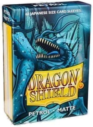 Vista 2 de Dragon Shield Fundas Mate de Tamaño Japonés para Cartas 60 UNID - Fundas TCG Premium Lisas y Resistentes - Compatibles con Yu-Gi-Oh, Naruto