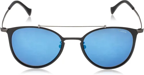 Vista 2 de Police SPL156-599B Rival 9 SPL156-599B - Lentes de sol azules con espejo negro mate