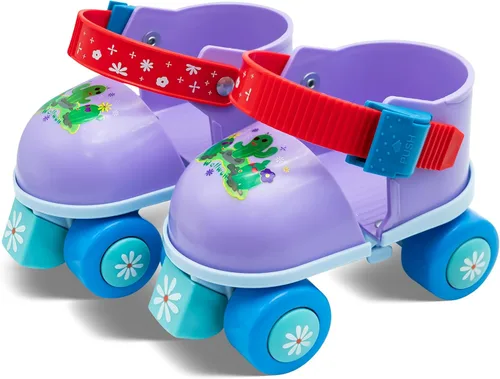 Vista 8 de Kids Roller Skate for Girls Boys Ages 2-5 Years Old, Adjustable Toddler Rollerskates, Children Beginner Roller Skate RS209