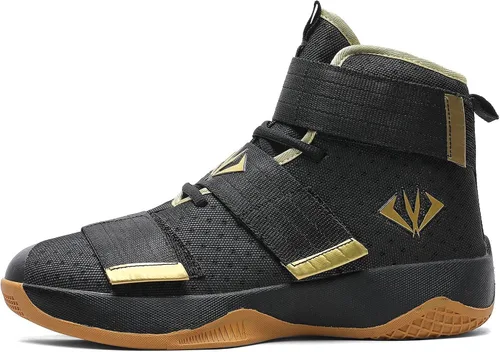 Vista 2 de MAUGELY Zapatos de baloncesto transpirables para hombres y mujeres, para estudiantes, deportes, uso casual, al aire libre, antideslizantes