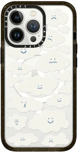 Vista 44 de CASETiFY Funda Impact para iPhone 13 [Protección contra caídas de grado militar 4X de 8.2 pies/Compatible con Magsafe] - #1 Mom - Transparente