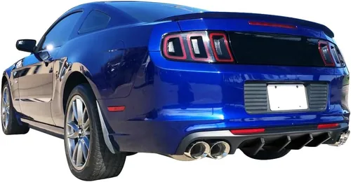 Vista 7 de Compatible con difusor de parachoques trasero Ford Mustang 2013-2014