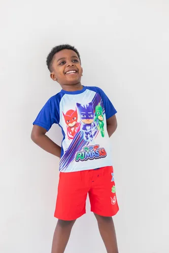 Vista 2 de PJ Masks Catboy Gekko Owlette - Conjunto de 3 piezas, camiseta sin mangas