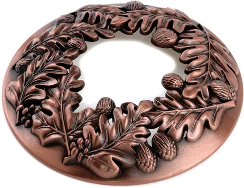 Vista 6 de Tapa Tarro Vela Topper, Fruta Sagrada Bronce Fruta Sagrada de Bronce