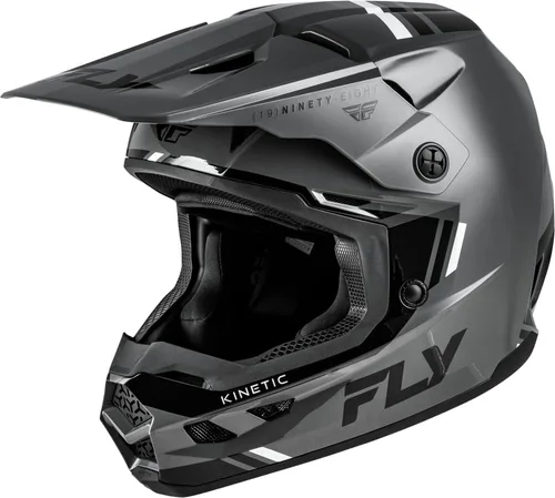 Vista 10 de Fly Racing Kinetic Verdict Casco - Casco protector para moto de tierra, MTB, BMX y motocicletas Negro mate
