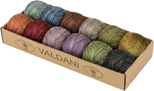 Vista 12 de Valdani Perla Algodón Sz 8 Halloween 73 yardas/Bola