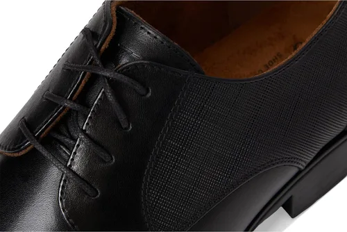 Vista 7 de Florsheim Jackson Cap Toe Oxford Negro