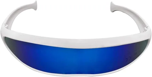 Vista 2 de Gafas futuristas de cíclope, fiesta de custume para adultos y niños