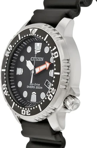 Vista 4 de Citizen Mens Analogue Eco-Drive Watch with a Rubber Band Promaster Marine