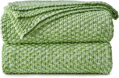 Vista 15 de Longhui bedding - Manta de punto negra para sofá, suave, acogedora, lavable a máquina, 100% algodón, manta de sofá, pesada, de 2.5 libras, bolsa