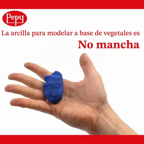 Vista 5 de Pepy Plastilina - Juego de regalo de arcilla para modelar reutilizable y no secado; juego de 48 barras, 1.4 onzas cada una, 4 de cada 12