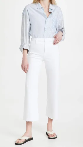 Vista 5 de Pistola Denim Penny - Jeans cortos de talle alto y pierna ancha para mujer