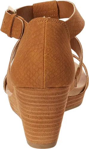 Vista 3 de Dr. Scholl's Shoes Sandalias de plataforma de cuña Barton para mujer
