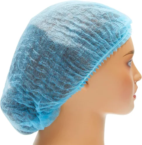 Vista 5 de Stockroom Plus Paquete de 200 fundas desechables para el cabello, redes para el cabello de 21 pulgadas para el servicio de alimentos, para cocina