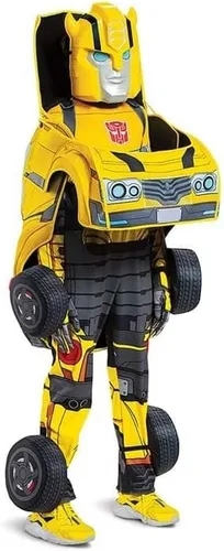 Vista 8 de Transformers Abejorro Convertir Disfraz de Halloween para niños