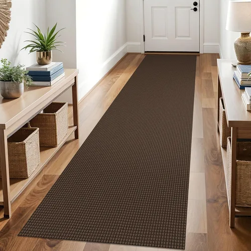 Vista 41 de KOZYFLY - Tapetes de pasillo, lavables, con respaldo de goma antideslizante, tapete de algodón para interiores, entrada, puerta trasera, habitación