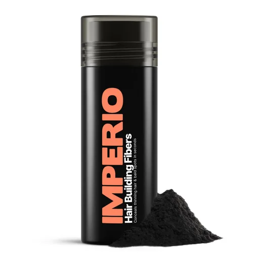 Vista 12 de IMPERIO Fibras de construcción del cabello para adelgazar el cabello, 0.92 oz de fibras capilares de primera calidad para mujeres y hombres