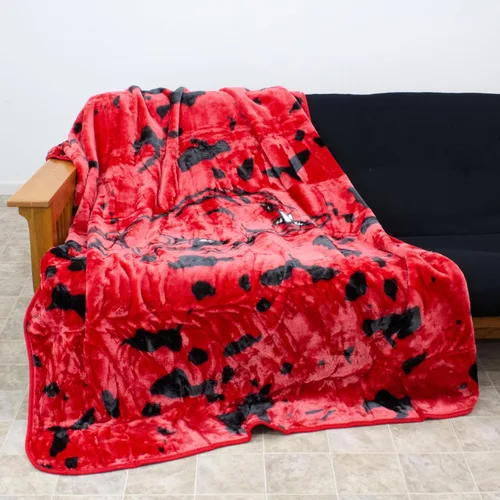 Vista 7 de College Covers Everything Comfy Arkansas Razorbacks Manta de Tiro Raschel Suave, Cálida y Enorme, 86" x 63