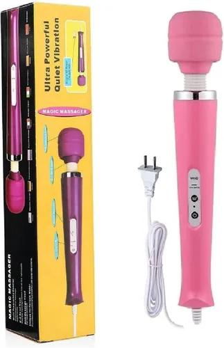 Vista 7 de Masajeador vibratorio eléctrico de mano para mujer, para recuperación deportiva, dolor ACH, hombro, cuello, piernas, mano, masajeador de pies