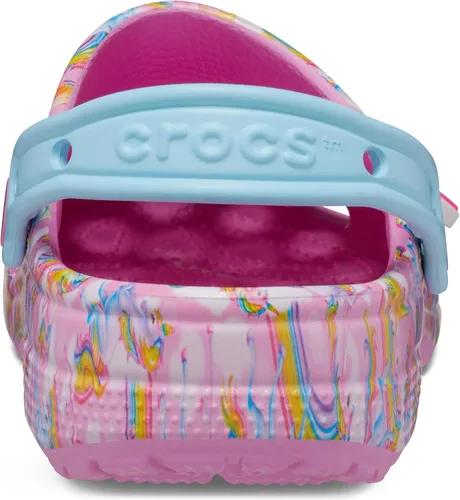 Vista 2 de Crocs Zuecos clásicos unisex para adultos Lisa Frank