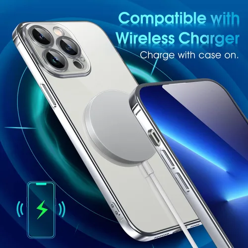 Vista 722 de Supdeal Funda cristalina transparente para iPhone 11, [No se amarillea] [Protección de la cámara] [Probado contra caídas de grado militar] Funda