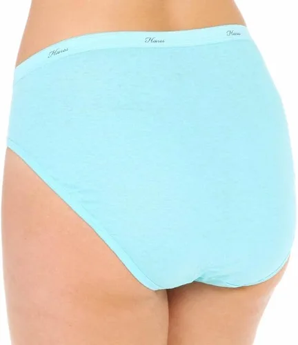 Vista 4 de Hanes Women's Cotton Hi Cut Underwear 3-Pack (Colors May Vary)