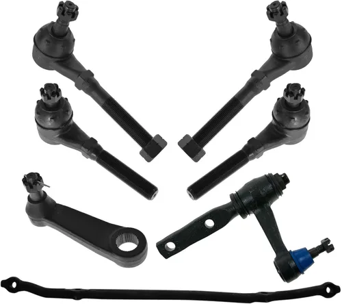 Vista 208 de TRQ Kit de dirección delantera con barra de acoplamiento de fuelle de piñón y cremallera compatible con Toyota Echo 2000-2005