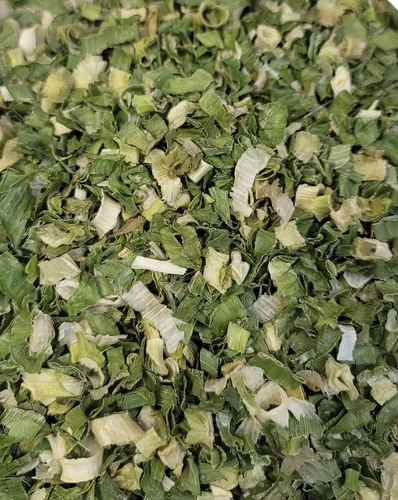 Vista 3 de Naturejam Cebollas verdes picadas secas y lavadas, bolsa a granel de 4 onzas, solo 1 ingrediente, cebolletas 100% deshidratadas