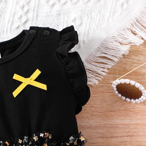 Vista 4 de PATPAT Baby Girl Dresses Sleeveless Tutu Dress Tulle Dress Infant Girls Party Birthday Princess Dresses