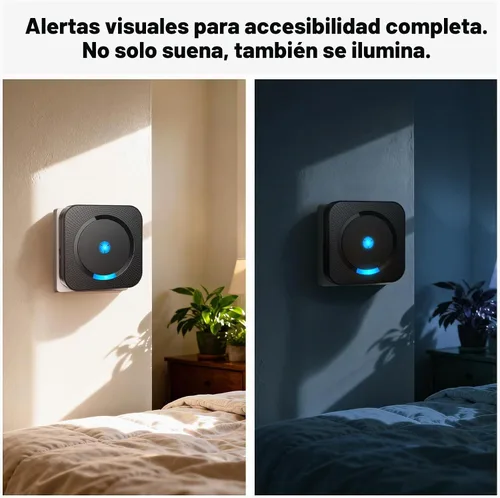 Vista 4 de Extensor de timbre de puerta inalámbrico para Blink - Compatible con Blink Doorbell (Gen 1), 1 extensor de timbre de video y 2 receptores
