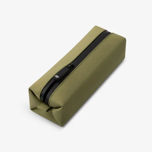 Vista 2 de Comfyable Pequeño neceser delgado mini cepillo de dientes, bolso del kit de Dopp, PU