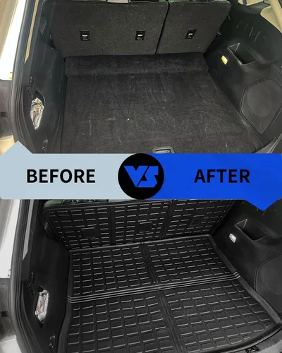 Vista 2 de Rongtaod Alfombrillas Compatibles con Ford Edge 2015-2024 de 5 Asientos (No Compatible con SEL) Alfombrilla de Carga, Forro para Maletero, Protector