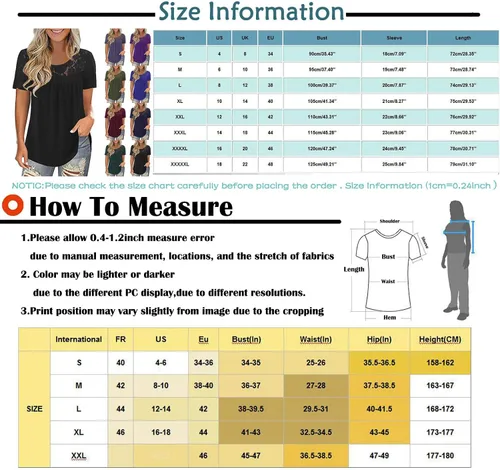 Vista 3 de Women seLace Basic Top Blouse Thin Cotton Shirts for Women