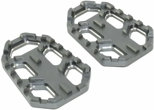 Vista 3 de Pedal extensor de clavija de pie izquierdo y derecho Ampliar extensión resto para Kawasaki Versys 1000 2015 2016 2017 2018 2019 2020 2021 (gris)