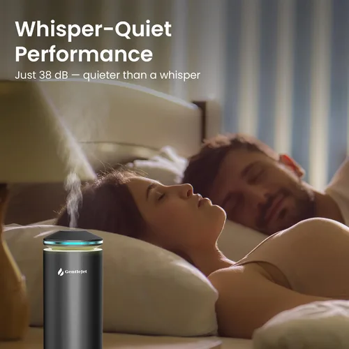 Vista 7 de GentleJet MajesticMist Difusor de aceite esencial sin agua para habitaciones grandes (1000 pies cuadrados), máquina de aroma nebulizador de aire