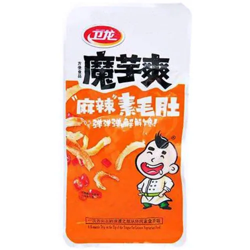 Vista 5 de Wei Long Konjac Snacks 20 bolsitas / 12.70 oz (SiChuan Spicy)