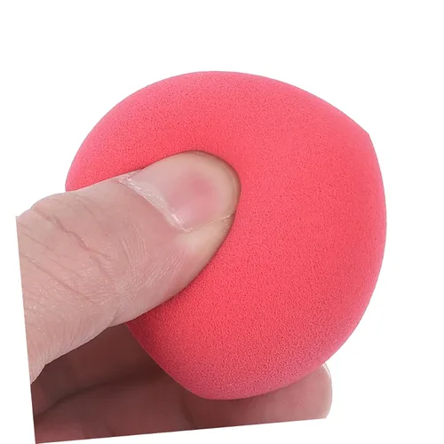 Vista 5 de Esponja de maquillaje lindo Huevo 3 Uds. Esponja de belleza de frutas Esponja de maquillaje Puff Face Makeup Foundation Cosmetología Kit Polvo Crema