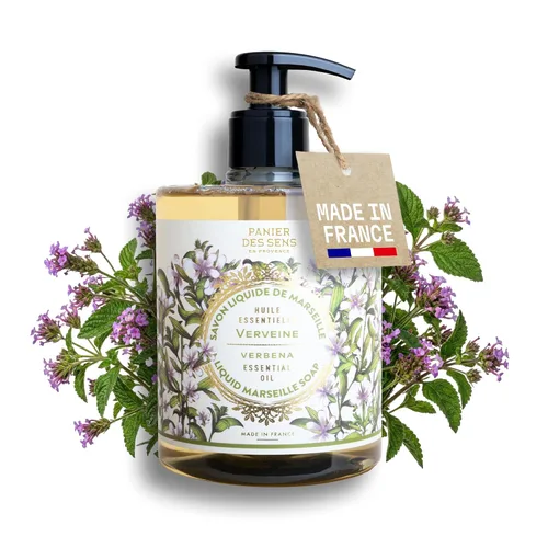 Vista 13 de Panier des Sens - Jabón líquido de manos - Lavado de manos de almendra - Jabón de manos hidratante de Marsella francés con aceite de coco - Para