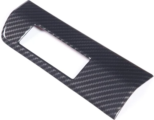 Vista 4 de Cubierta de panel de botón de interruptor de faros compatible con Chevrolet Corvette C8 Stingray 2020-2024, cubierta de moldura de ranura lateral