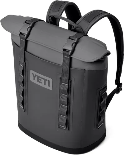 Vista 4 de YETI Hopper M Series Mochila enfriadoras de lados suaves con acceso MagShield Carbón