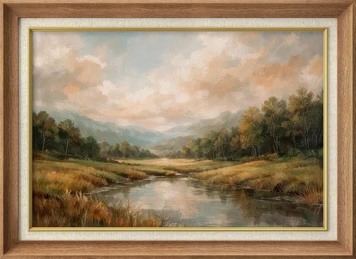 Vista 8 de SIGNWIN Arte de marco de alta calidad, elegante, vintage, ilustraciones de dibujo de árbol, arte fino, arte tradicional icónico para sala de estar